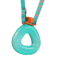 Bouteille d'eau en plastique écologique sans BPA de qualité alimentaire de 500 ml pour enfants, avec poignée, motif dessin animé, anti-fuite, résistante à l'ébullition