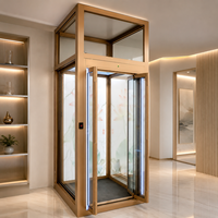 Puerta Metálica Plegable Eléctrica para Ascensor de Villa Moderna, Puerta de Entrada para Supermercado