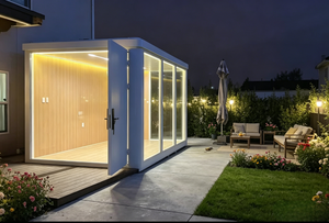 Pabellón Modular de Lujo, Sala de Recepción Prefabricada de Vidrio, Espacio de Vida Exterior Personalizado - Product Image 6