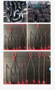 โซ่ยกของแบบสายเดี่ยวและสายคู่  ปลอกโซ่ยกของ  โซ่ยกของแบบมีปลอก  โซ่ยกของรับน้ำหนักได้ 1000 กก. - Product Image 6