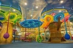 Equipo de juego de ganchillo colorido suave personalizable, laberinto para niños en interiores y exteriores, <span class=keywords><strong>Curso</strong></span> de cuerda de red de escalada en nido de abeja - Product Image 2