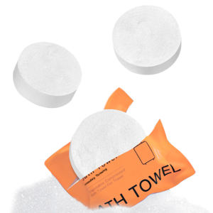 ผ้าขนหนูอาบน้ำแบบใช้แล้วทิ้ง น้ำหนักเบา พกพาสะดวก ระบายอากาศได้ดี ผลิตจากผ้าไม่ถักทอ บีบอัดสำหรับการเดินทาง โรงแรม ชายหาด สระว่ายน้ำ - Product Image 2