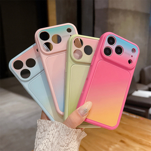 เคส iPhone 17 หรูหรา สีสันไล่เฉด ป้องกันอย่างดี เคสมือถือสำหรับ iPhone 17 16 15 14 Pro Max - Product Image 1