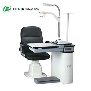 Mesa de Optometría Combinada FELIX OPTICAL CP-180A 2024 con Elevador de Silla para Instrumentos Ópticos de Refracción, Unidad de Vidrio Óptico - Product Image 2