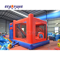 Château gonflable en PVC SpiderMan personnalisé Château gonflable Château sautant Toboggan Maison gonflable Spider Man pour enfants