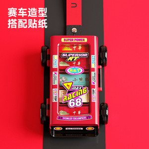 Double Layer Car Shaped <b>Cigarette</b> Card Storage <b>Box</b> With Handle Portable Dustproof Organized Storage Case For Cards - Product Image 2