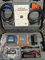 FoxFlash ana sürüm süper ECU TCU klon Chip Tuning programlama aracı desteği sağlama Damos Pk Kt200 II