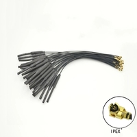 Antenne WiFi interne 2,4 GHz avec tube en cuivre, câble RF1.13, récepteur sans fil 2,4 GHz UFL, antenne WiFi en cuivre sans fil pour module WiFi BT