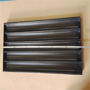 Đóng Khung 5 Rãnh Kim Loại Baguette Chảo Cho Công Nghiệp Pháp Bánh Mì Nướng - Product Image 2