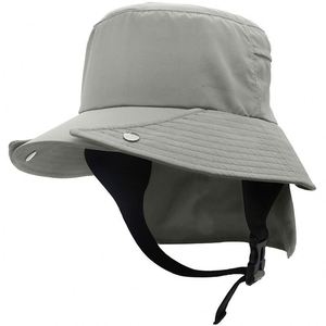 Outdoor Flat Top Wide Brim Fisherman Bucket <b>Hat</b> Quick Dry UV Protection Beach Surf <b>Hat</b> with Strap <b>Fishing</b> Travel Unisex - Product Image 1