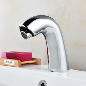 Vòi Nước Lưu Vực Phòng Tắm Chậu Vòi Touchless Cảm Ứng Điện Sàn Rửa Nhà Vệ Sinh Mixer Nước <span class=keywords><strong>Tap</strong></span> Cảm Biến Hồng Ngoại Vòi Nước - Product Image 6