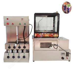 Máquina de Pizza de cono eléctrico Máquina automática de Pizza de cono Equipo para hacer conos de Pizza - Product Image 4