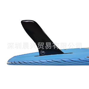Aileron simple Yep Surf 9 pouces en nylon orange pour planche de surf - Product Image 5
