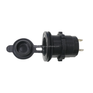 Adaptador de Corriente para Encendedor de Cigarrillos de Coche, 12V 24V CC, para Montaje en Panel de Autobús, Marino, ATV, RV - Product Image 2