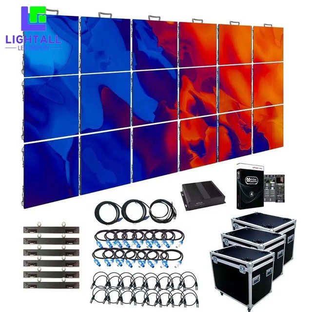 P3.91 Indoor Rental LED Display LED Video Wall Indoor LED Screen Outdoor LED Wall Panel LED Display Screen