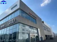 Structure en acier lourd préfabriquée modulaire multi-étages de haute qualité, showroom automobile 4S personnalisé