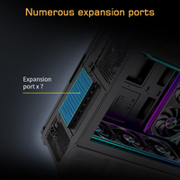 Casing PC Lovingcool Diskon, Casing Gaming ATX, Casing Komputer Meja, Tower, Full Tower, Matx dengan Kaca Temper