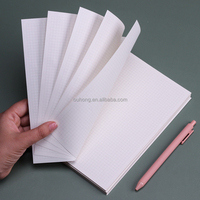 Lot de 6 recharges de papier A5/A6 pour agenda, feuilles mobiles pour carnet, recharges pour classeur à spirale, 1 lot de 80 feuilles A5/A6