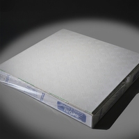 Placas de Techo de Yeso Laminadas de PVC Personalizables, con Revestimiento de Papel de Aluminio, Resistentes al Fuego, a la Humedad y al Agua, para Construcción