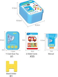 Flash card giocattoli sonori per il pensiero logico e giocattoli di interazione genitore-bambino cognizione di base - Product Image 5