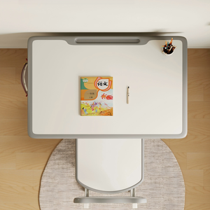 Conjunto de Silla y Escritorio de Metal Ajustable Moderno para Estudio, Ideal para Escuelas Comerciales y Niños de Primaria - Product Image 3