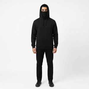 Sweat-shirt décontracté pour homme, sweat-shirt ample pour homme, sweat-shirt décontracté à col rond tissé pour homme, printemps et automne - Product Image 1