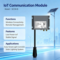 Module IoT industriel SCCMB NB-IoT CAT-M GSM avec ESIM intégré, GPS, surveillance antivol et inclinaison, contrôleur solaire de rue SRNE extérieur IP67