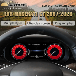 หน้าปัดดิจิตอล Carplay สำหรับ Maserati GT GC MC GranTurismo Quattroporte ปี 2007 2008 -2022 จอแสดงผล LCD ดิจิตอลสำหรับรถยนต์ - Product Image 3
