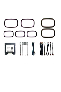 Bague d'enceinte lumineuse pour grille d'<span class=keywords><strong>a</strong></span>ération, lumière d'ambiance dynamique Symphonie Arc-en-ciel pour Chery Jaecoo J8 (2023-2025) - Product Image 4