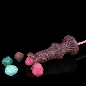 YOCY Big Knot Alien Ovipositor <b>Dildo</b> Silicone Anal Vaginal Pleasure Sex Toy for Women Lay Eggs Adult Games Massager Masturbator - Product Image 5