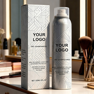 Trung Quốc nhà máy của Hữu Cơ tư nhân nhãn trắng bột Volumizing công thức tự nhiên mẫu miễn phí khô dầu gội phun với hộp màu - Product Image 4