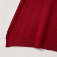 Robe pull jacquard personnalisée avec logo, pour femmes, ornée de perles et de strass, sans manches, col rond, style décontracté, courte, mini-robe d'été