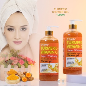 <span class=keywords><strong>Gel</strong></span> <span class=keywords><strong>de</strong></span> <span class=keywords><strong>Ducha</strong></span> Corporal Orgánico O Carly <span class=keywords><strong>con</strong></span> Vitamina C y Cúrcuma, Aclarante, Hidratante y Exfoliante, Cuidado Corporal para Mujeres - Product Image 3