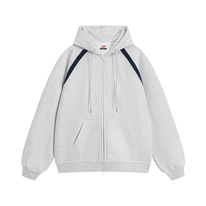 Sudadera con <span class=keywords><strong>Capucha</strong></span> Extra Grande para Hombre, con Logotipo Personalizado, 100% Algodón, Hombros Caídos, Manga Larga - Product Image 2