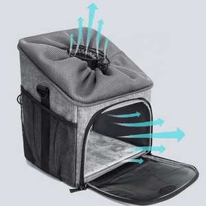 Petit animal panier <span class=keywords><strong>de</strong></span> vélo pour <span class=keywords><strong>chien</strong></span> à côtés souples <span class=keywords><strong>sac</strong></span> à dos <span class=keywords><strong>de</strong></span> <span class=keywords><strong>transport</strong></span> pour animaux <span class=keywords><strong>de</strong></span> compagnie en maille respirante et remorque <span class=keywords><strong>de</strong></span> vélo pour <span class=keywords><strong>chien</strong></span> moyen chat chiots - Product Image 5
