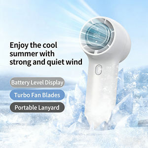 Ventilateur portatif haute vitesse 100 vitesses, turbine puissante, rechargeable en extérieur, mini ventilateur USB portable - Product Image 4