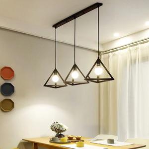 3 Lumière Table à Manger Escaliers Loft Industriel Bar <span class=keywords><strong>Escalier</strong></span> Vintage Suspendu Simple Métal Noir Fer <span class=keywords><strong>Cage</strong></span> Suspension <span class=keywords><strong>Lustre</strong></span> - Product Image 5