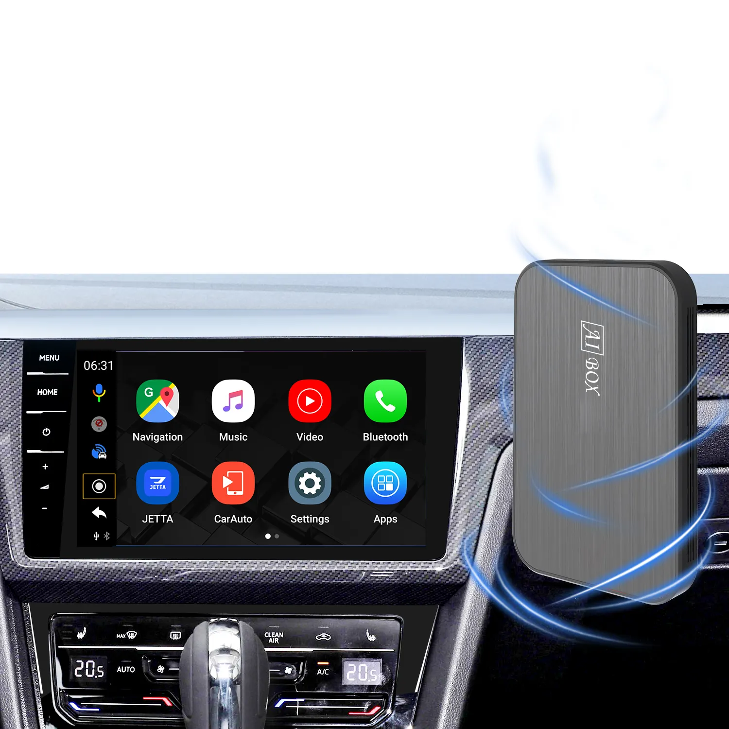 Lancol אנדרואיד 10 אלחוטי נייד carplay AI תיבת EQ BT 4RAM 64G WIFI עבור 98% רכב מותג