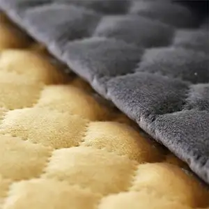 Tela acolchada de terciopelo holland para sofá, 100% poliéster, alta calidad, macetas, para colchón