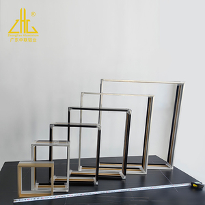 Khung Tranh Nhôm Tròn Chải Theo Yêu Cầu Khung Kim Loại Khung Nhôm Định Hình - Product Image 4