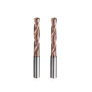 Solid Carbide Steel Drill Bits D4-D12mm Tungsten Steel Alloy Drill Tools