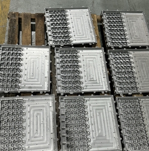 تصنيع دقيق بالتحكم الرقمي بالحاسوب |   معالجة سطحية بالبروشينج لقطع معدنية خماسية المحاور من سبائك الألومنيوم والفولاذ المقاوم للصدأ - Product Image 4