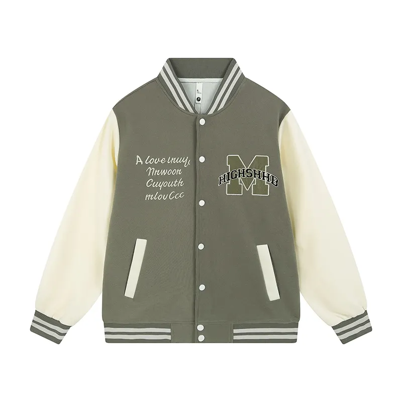 Winter Outdoor Baseball Jacket For Men Custom Embroidery Letter man Men's Jackets