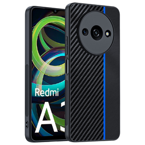 Coque de Protection Anti-Chute Texture <span class=keywords><strong>Fibre</strong></span> de Carbone Antichoc pour Téléphone Portable Redmi A3 - Product Image 6