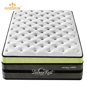 Cuna Comfort Cool <span class=keywords><strong>Memory</strong></span> <span class=keywords><strong>Foam</strong></span> Latex Topper Profesional <span class=keywords><strong>Royal</strong></span> Italian Coir Pocket Spring Colchón con infusión de gel - Product Image 2