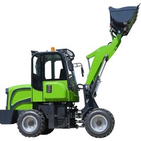 Meistverkaufte Baumaschinen 1 Tonne 2 Tonnen 3 Tonnen Frontlader Kleiner Radlader Günstiger Preis