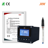 Elektroda pH Suhu Tinggi Industri untuk Sensor pH Industri dengan Akurasi 0,1pH dan Output 4-20mA/RS485