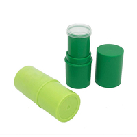 Fabrication de produits de marque privée, conteneur de bâtonnet déodorant PETG personnalisé, pompe, tube vide personnalisé, couleur personnalisée, pour l'emballage de cire pour cheveux