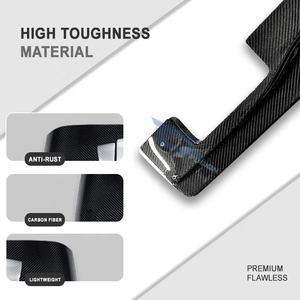 Pour 22 Toyota GR86 ZN8 et Subaru BRZ ZD8 Kuhl KRZD8RR Style Extension de jupe latérale en Fiber de carbone Extension de jupe latérale GR86 et BRZ - Product Image 2