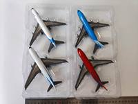 Modelo de Avión de Metal Fundido a Presión de Alta Calidad de 13.5 CM, Juguete de Coche de Fricción para Niños, Escala 1:64
